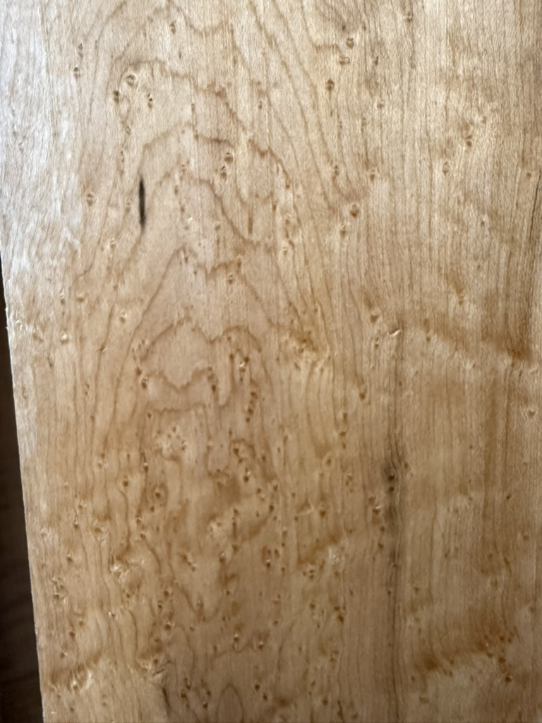 Birdseye Maple lumber at Fells Hardwood Supply in Hutto