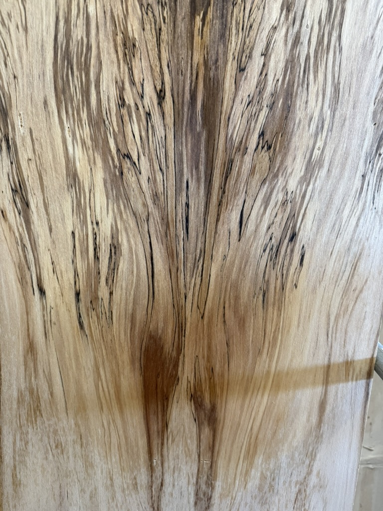 Spalted Sycamore lumber at Fells Hardwood Supply in Hutto