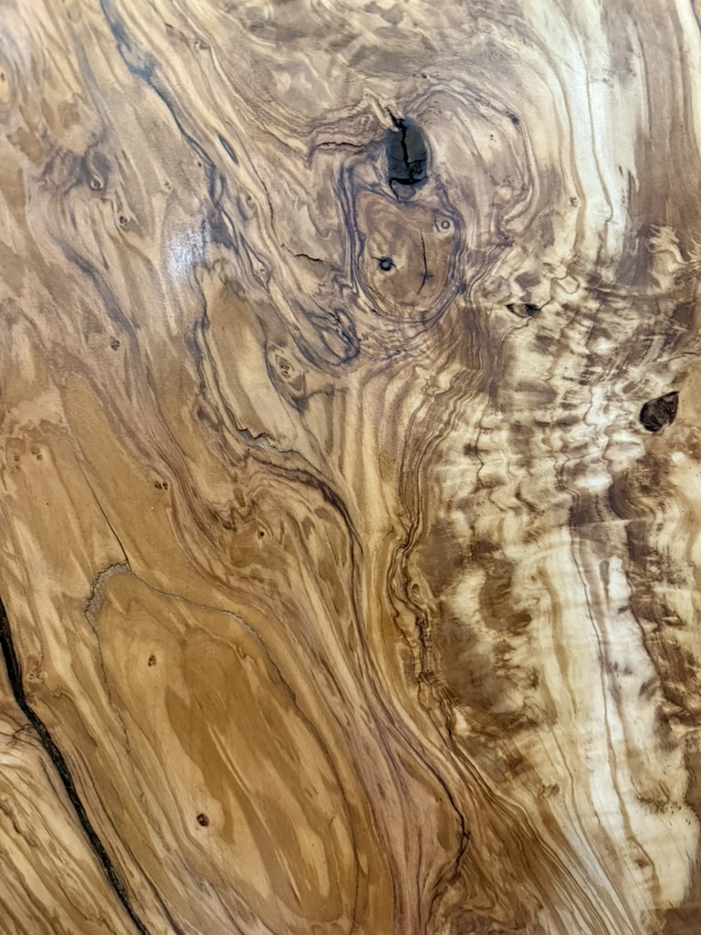 Olivewood lumber at Fells Hardwood Supply in Hutto