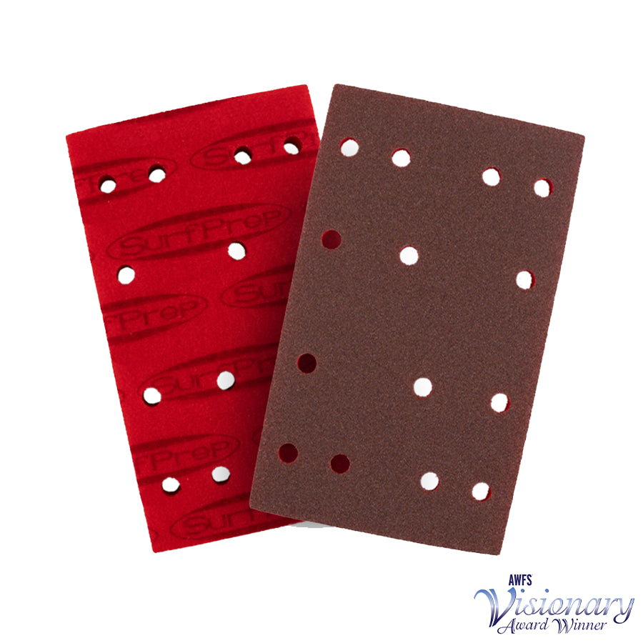 SPRECPFVP 3 1/8" x 5 1/4" | ProFoam | Variety Pack | 5mm & 1/2" | Medium, Medium +, Fine, Very Fine, Super Fine & Super Fine + | 1 of each pad Rectangular Sander ProFoam Variety Packs SurfPrep 686654475458
